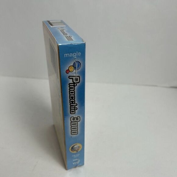 Pinocchio 3000 VHS 2005 Malcolm McDowell Howie Mandel Whoopi Goldber RARE SEALED - Picture 5 of 6